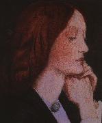 Dante Gabriel Rossetti Portrait of Elizabeth Siddal oil painting reproduction